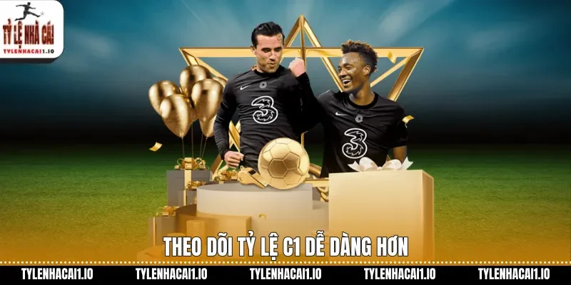 Theo dõi tỷ lệ C1 dễ dàng hơn